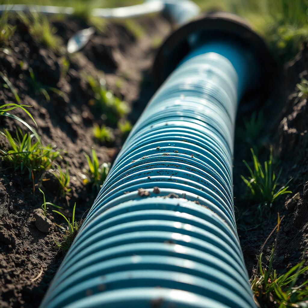 استفاده از لوله کاروگیت در انتقال آب به زمین های کشاورزی