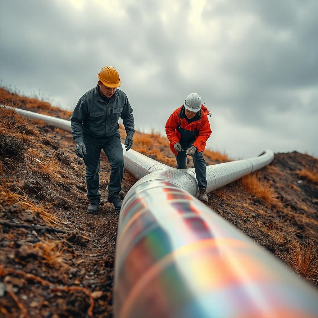 لوله زهکش الیاف دار